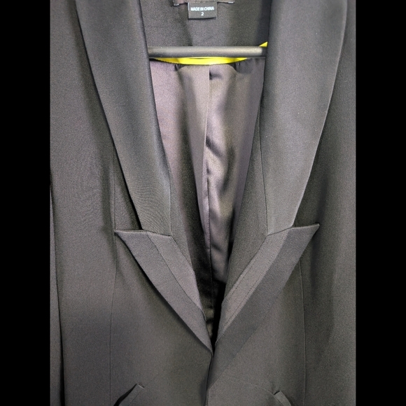 Marciano Classic Black Tuxedo Blazer - Picture 3 of 10